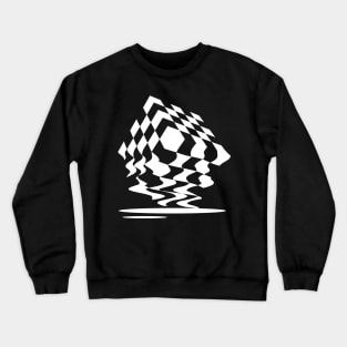 melting cube Crewneck Sweatshirt